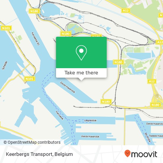 Keerbergs Transport map