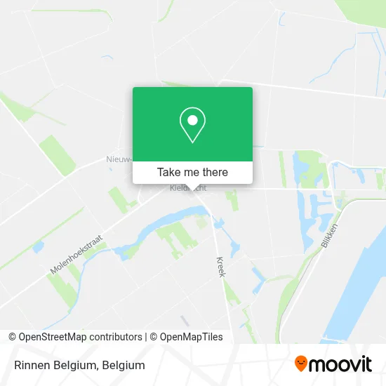 Rinnen Belgium map