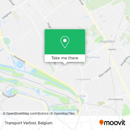 Transport Verbist map