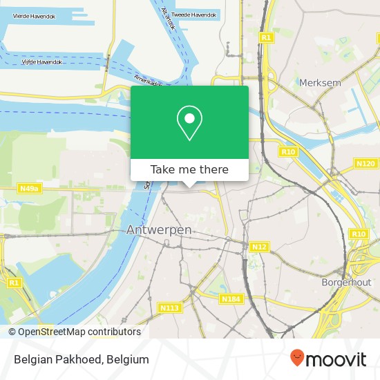 Belgian Pakhoed map