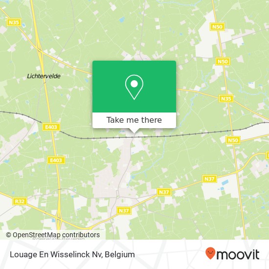 Louage En Wisselinck Nv map