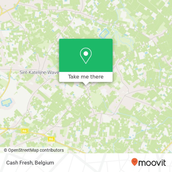 Cash Fresh map