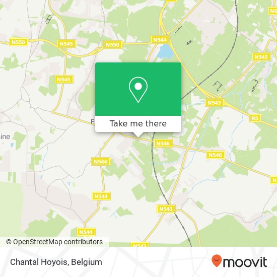 Chantal Hoyois map