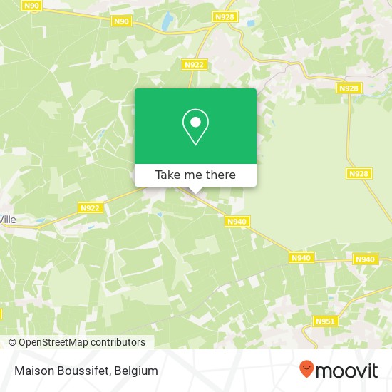 Maison Boussifet map