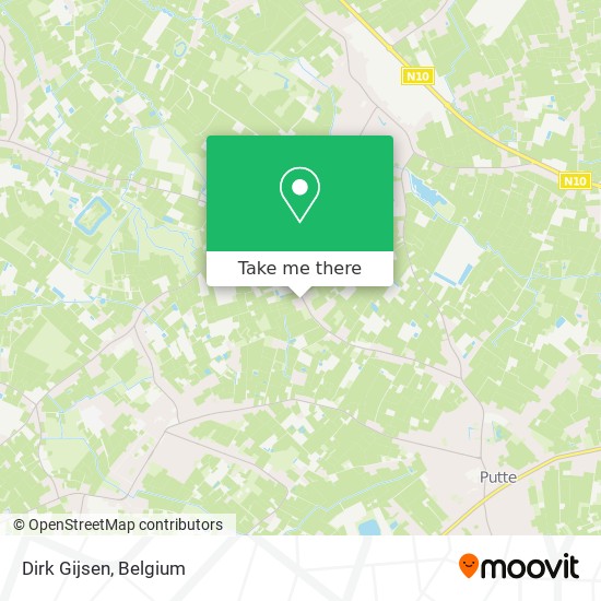 Dirk Gijsen map