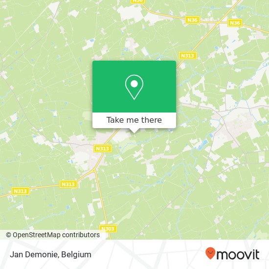 Jan Demonie map