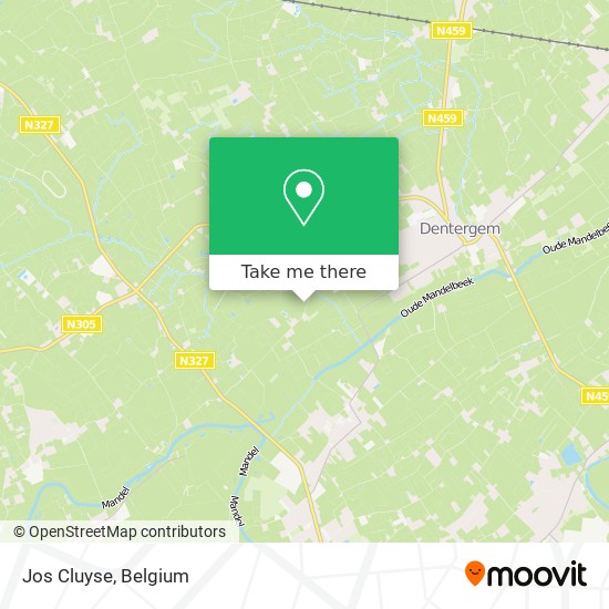 Jos Cluyse map
