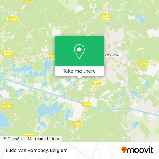 Ludo Van Rompaey map