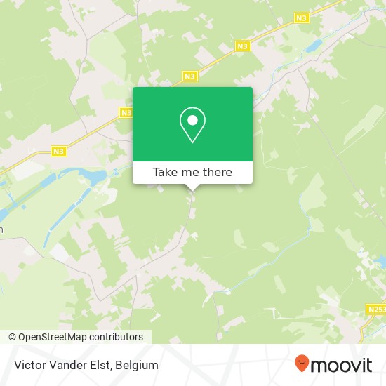 Victor Vander Elst map