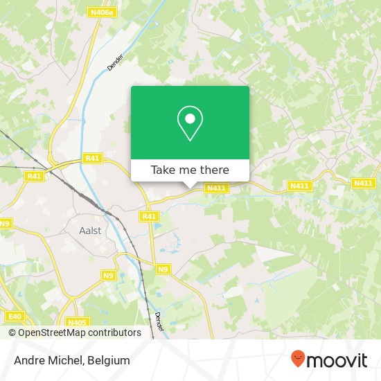 Andre Michel map