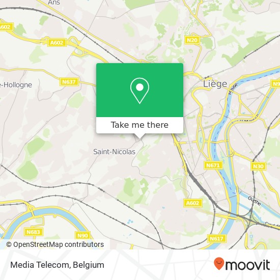 Media Telecom map