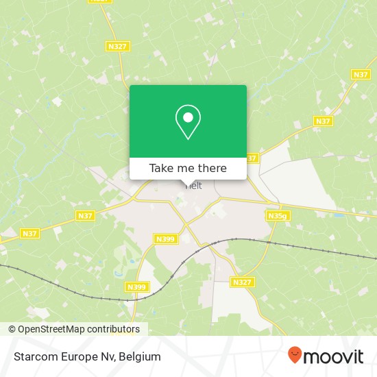 Starcom Europe Nv map