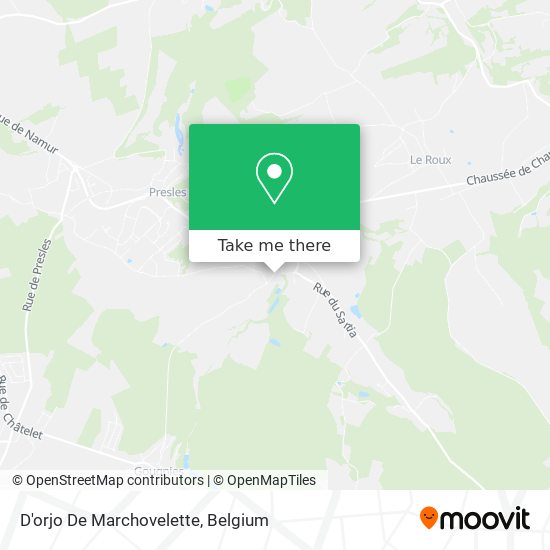 D'orjo De Marchovelette plan