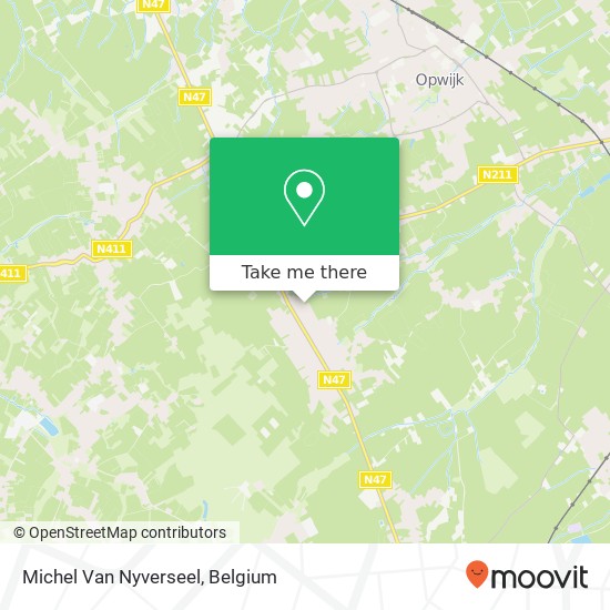 Michel Van Nyverseel map