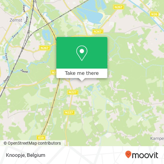 Knoopje map