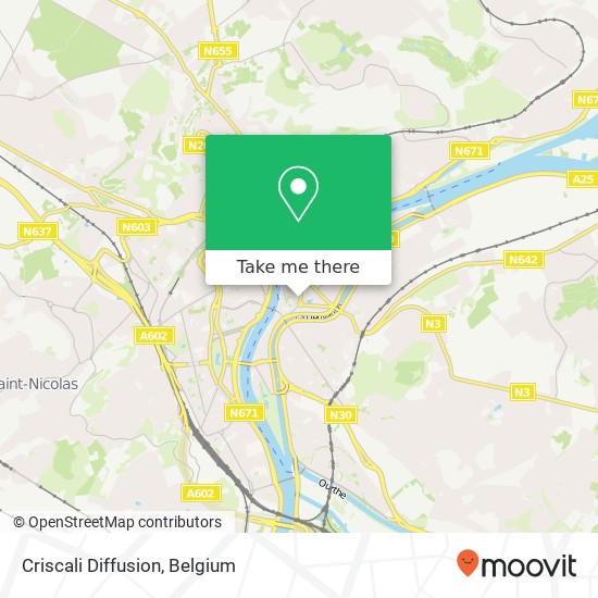 Criscali Diffusion map