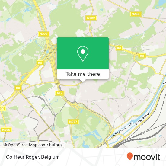 Coiffeur Roger map