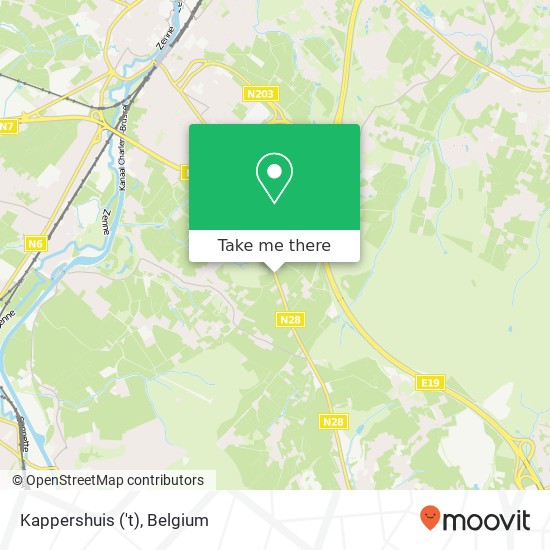Kappershuis ('t) map
