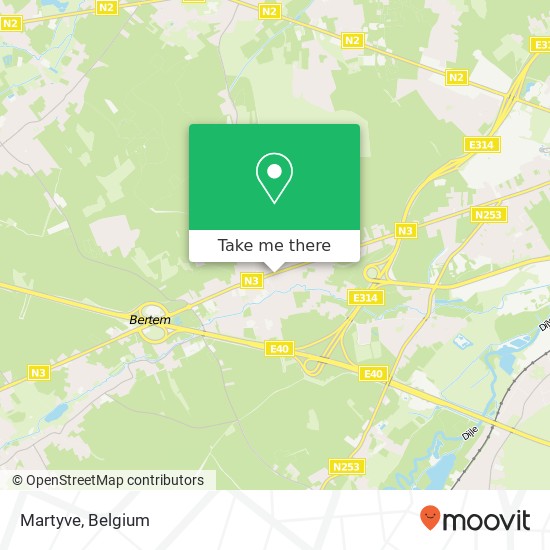 Martyve map