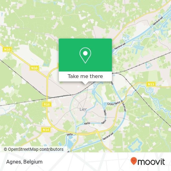 Agnes map