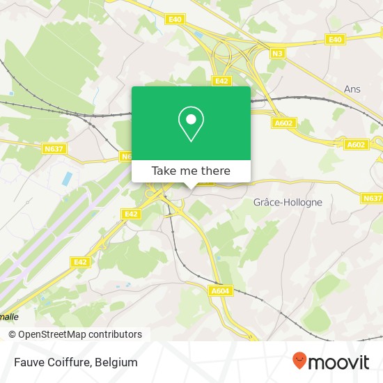 Fauve Coiffure map