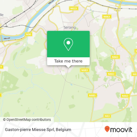 Gaston-pierre Miesse Sprl map