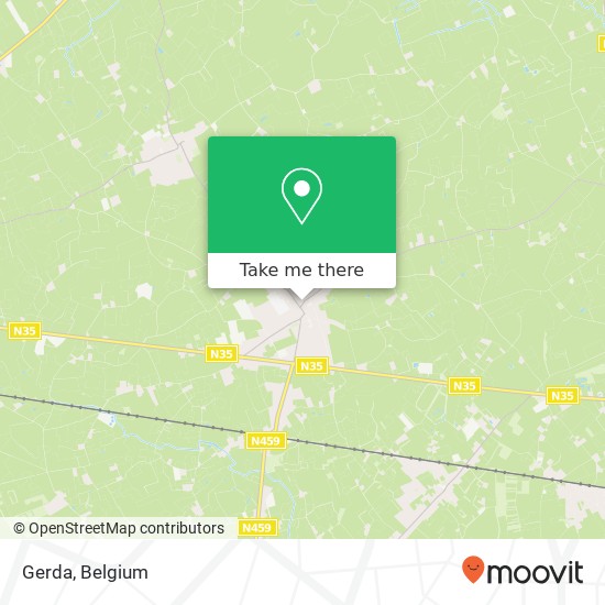 Gerda map