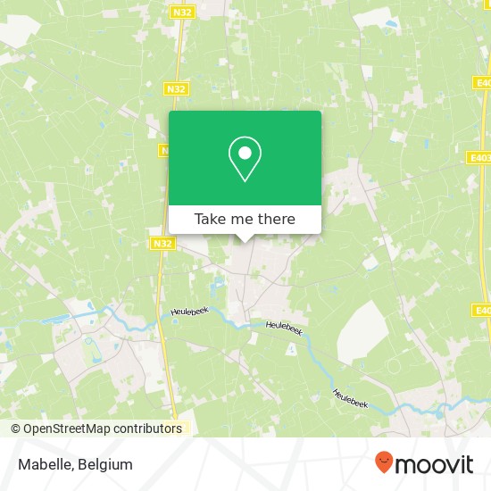 Mabelle map