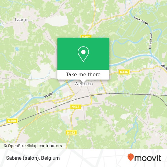 Sabine (salon) map