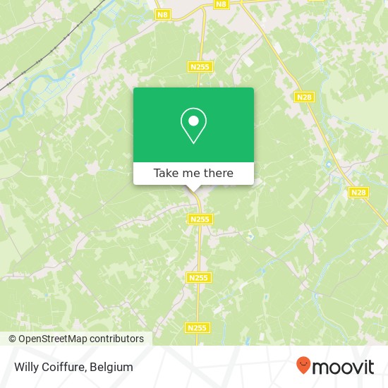 Willy Coiffure map