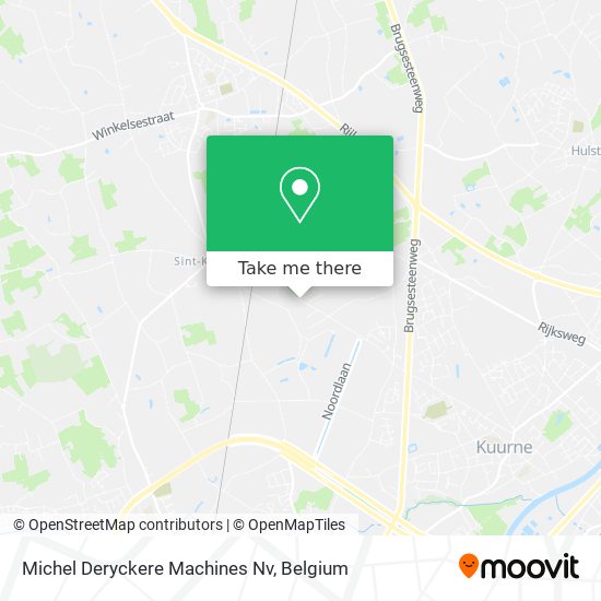 Michel Deryckere Machines Nv map