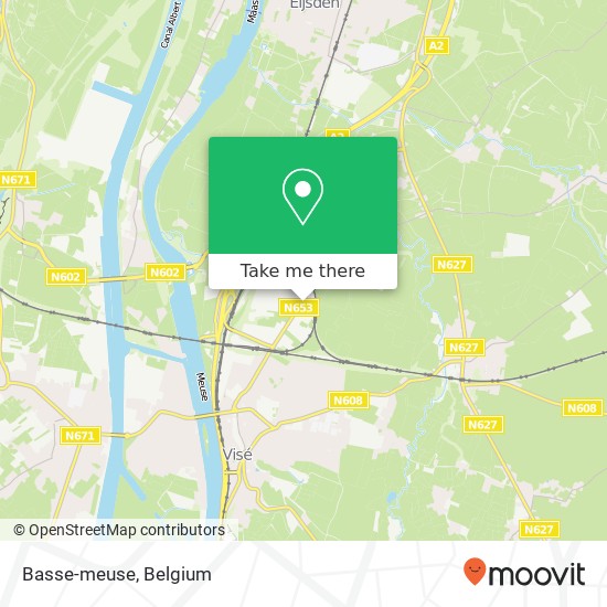 Basse-meuse map