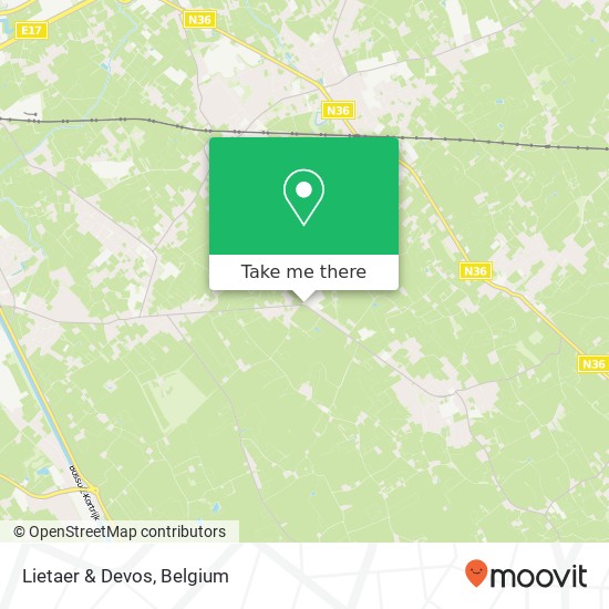 Lietaer & Devos map