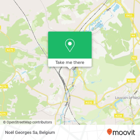 Noël Georges Sa map