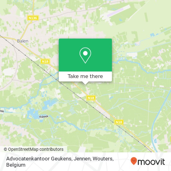 Advocatenkantoor Geukens, Jennen, Wouters map