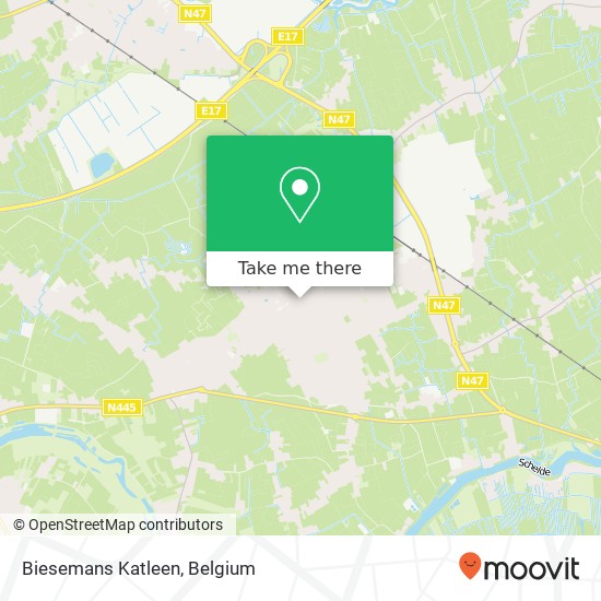 Biesemans Katleen map