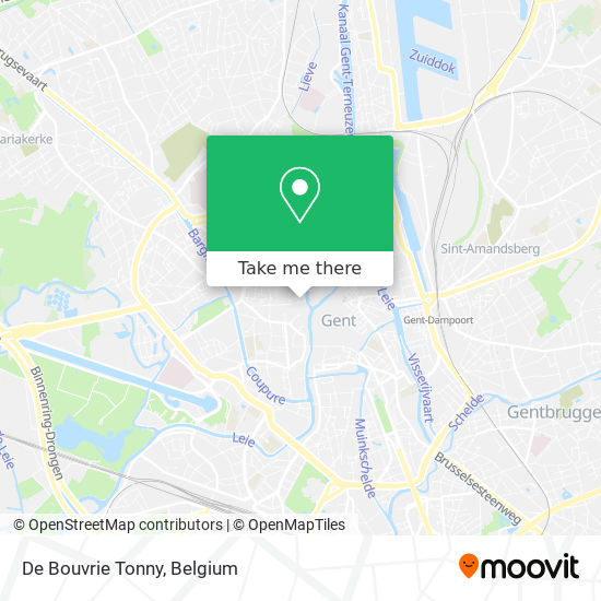 De Bouvrie Tonny map