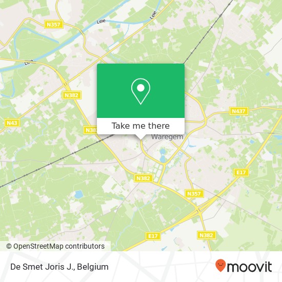 De Smet Joris J. map