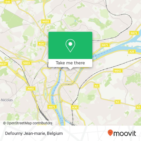 Defourny Jean-marie map