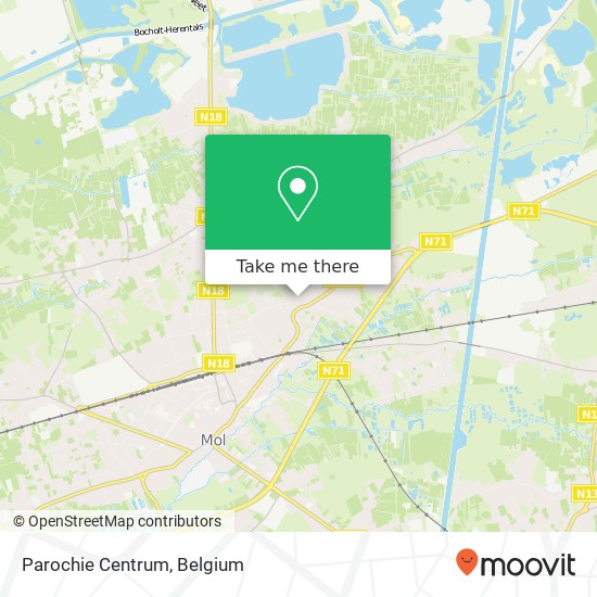 Parochie Centrum plan