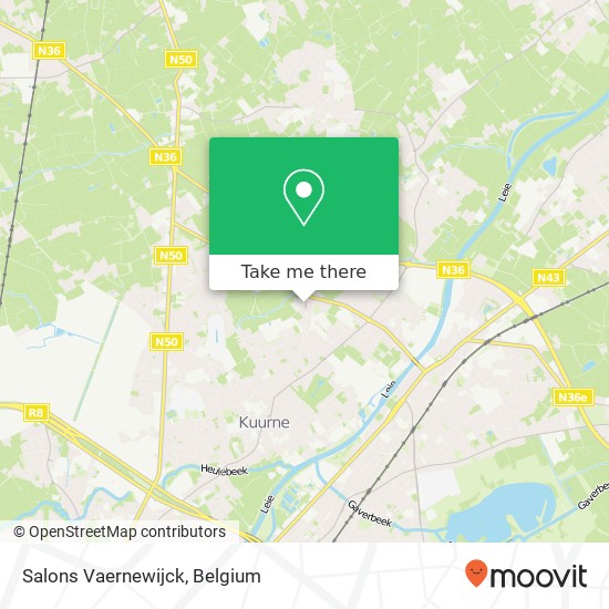 Salons Vaernewijck map