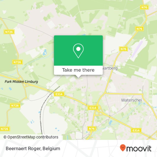 Beernaert Roger map