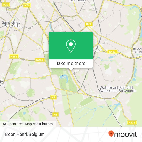 Boon Henri map