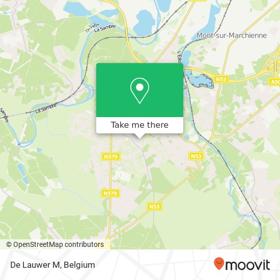 De Lauwer M map