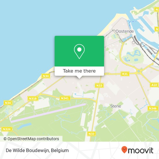 De Wilde Boudewijn map