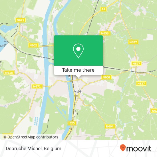 Debruche Michel map