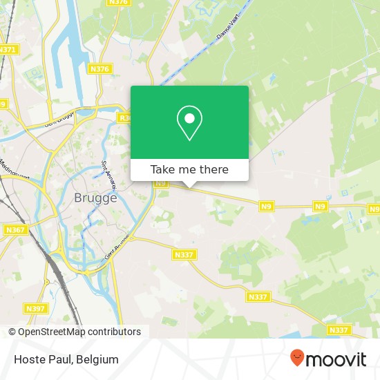 Hoste Paul map