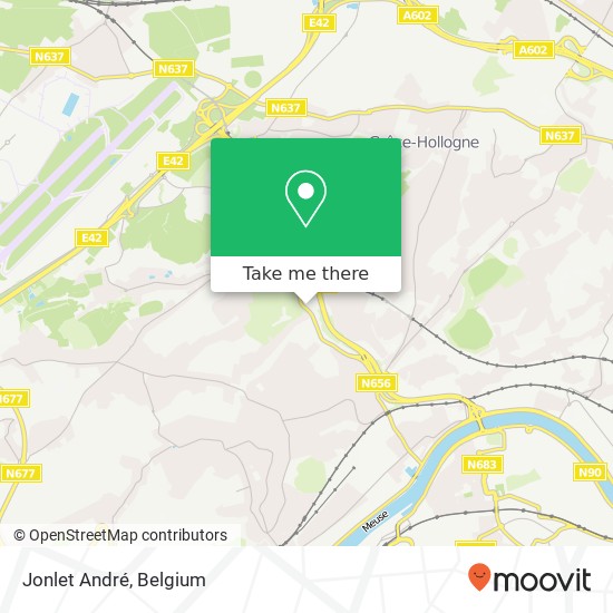 Jonlet André map