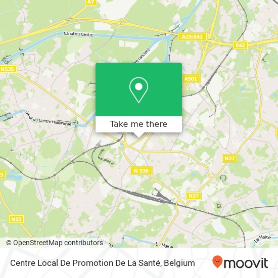 Centre Local De Promotion De La Santé map