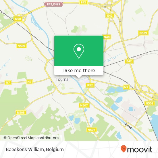 Baeskens William map